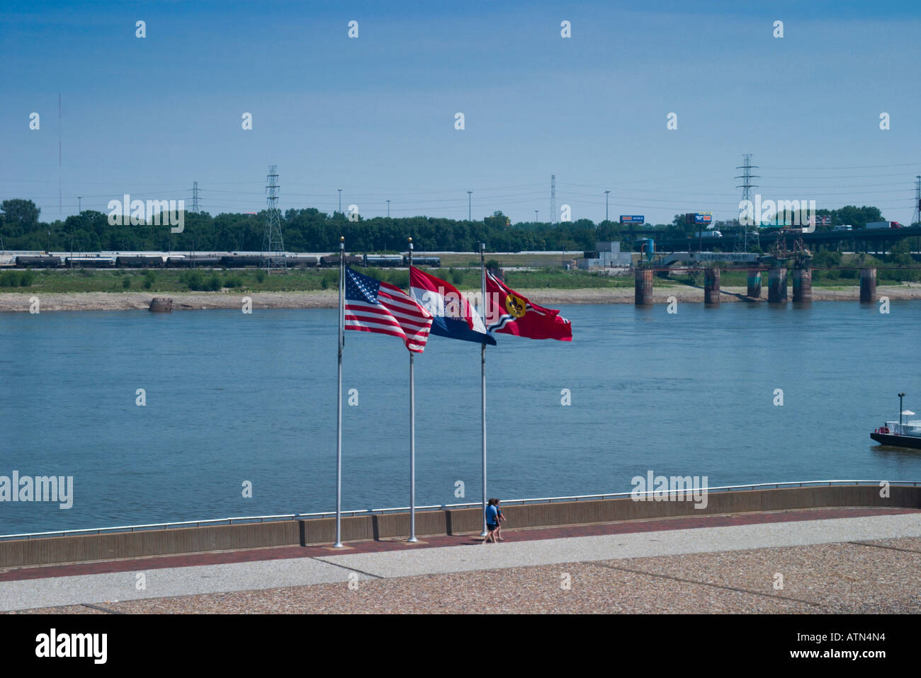 Jefferson Expansion Memorial Stockfoto