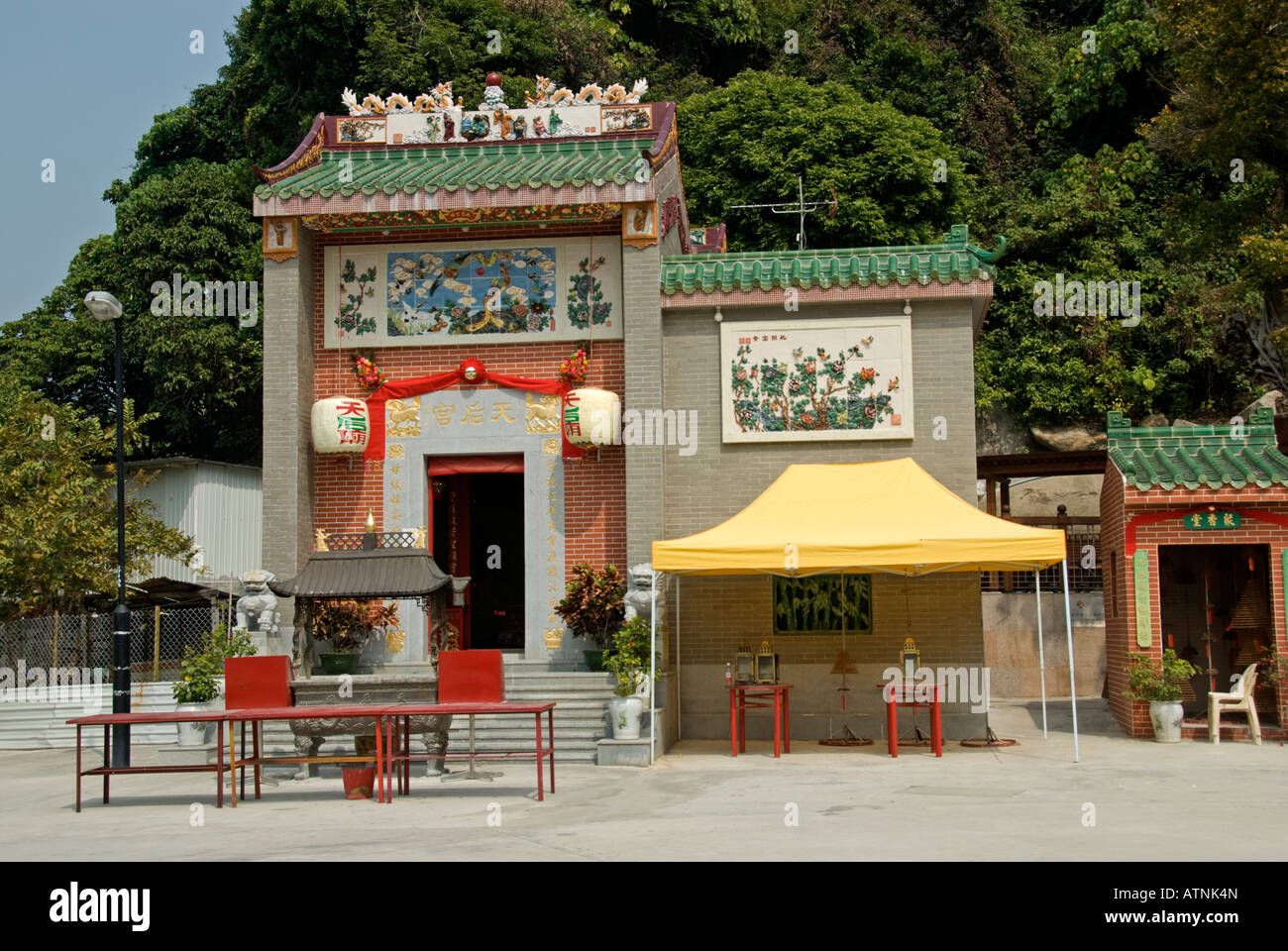 Tin Hau Tempel, Lamma Island, Hongkong, China Stockfoto