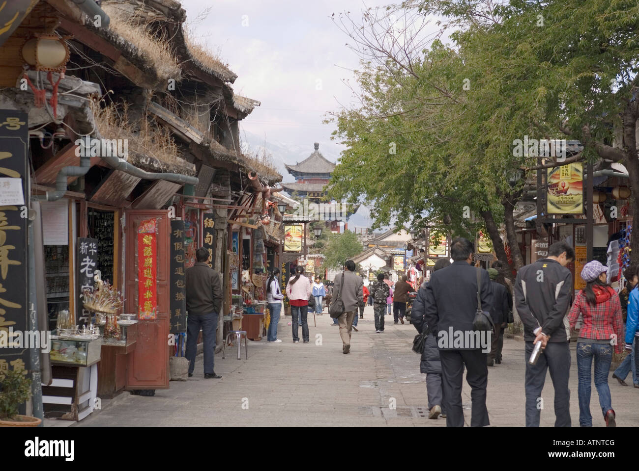 Antike Stadt Dali, Yunnan Provinz, China Stockfoto