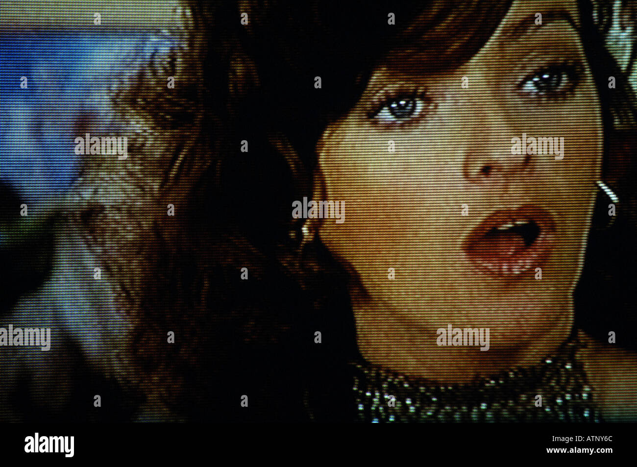 Schauspielerin, The Saint, Folge, Liebe Interesse, Model, Weiblich, Frau, jung, attraktiv, 1970er Jahre Stockfoto