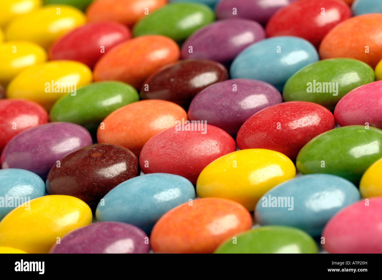 Multi-farbigen Süßigkeiten Stockfoto
