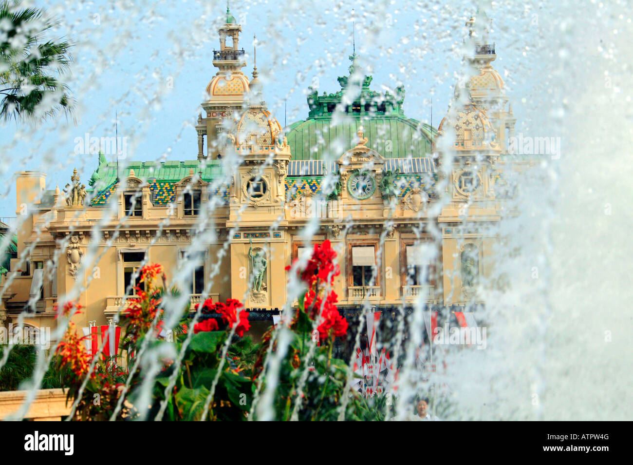 Casino / Monte Carlo Monaco Stockfoto