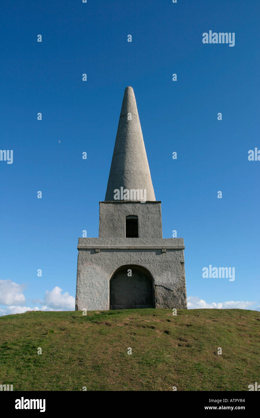 Denkmal auf Killiney Hill Dublin Irland Stockfoto