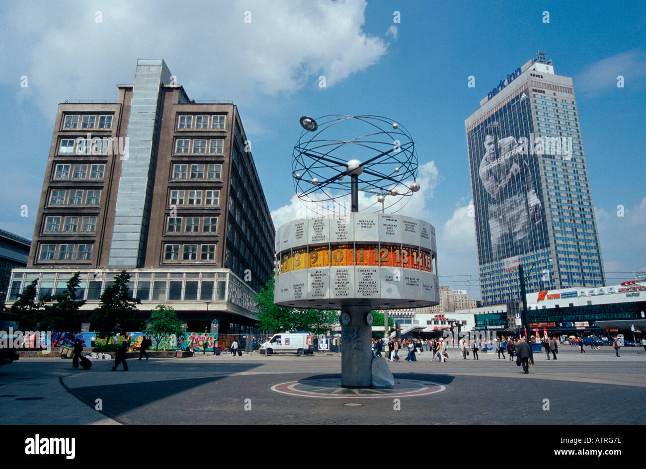 Alexanderplatz / Berlin Stockfoto