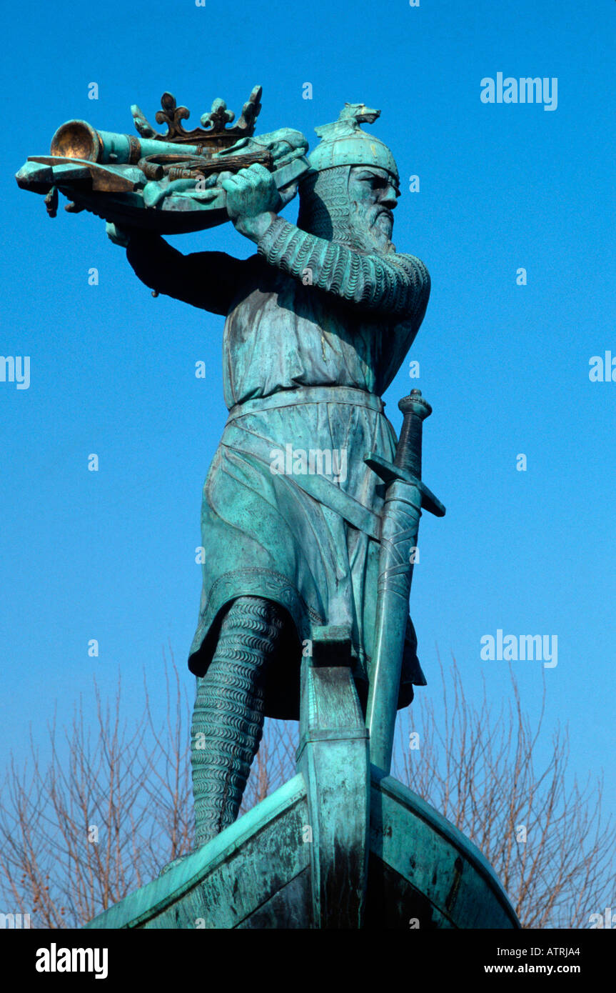 Hagen-Denkmal / Worms Stockfoto