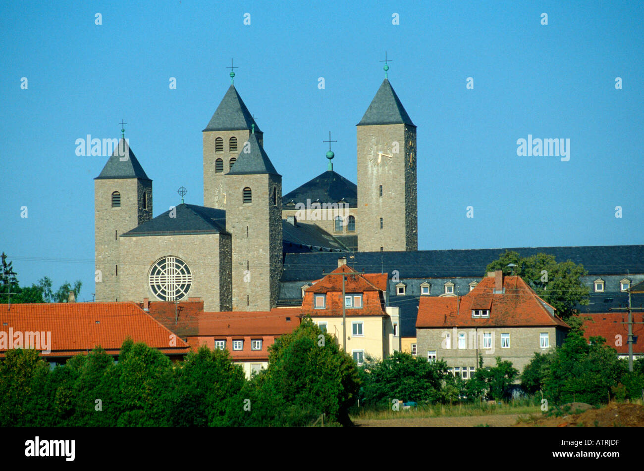 Benediktiner Abtei / Münsterschwarzach Stockfotografie - Alamy