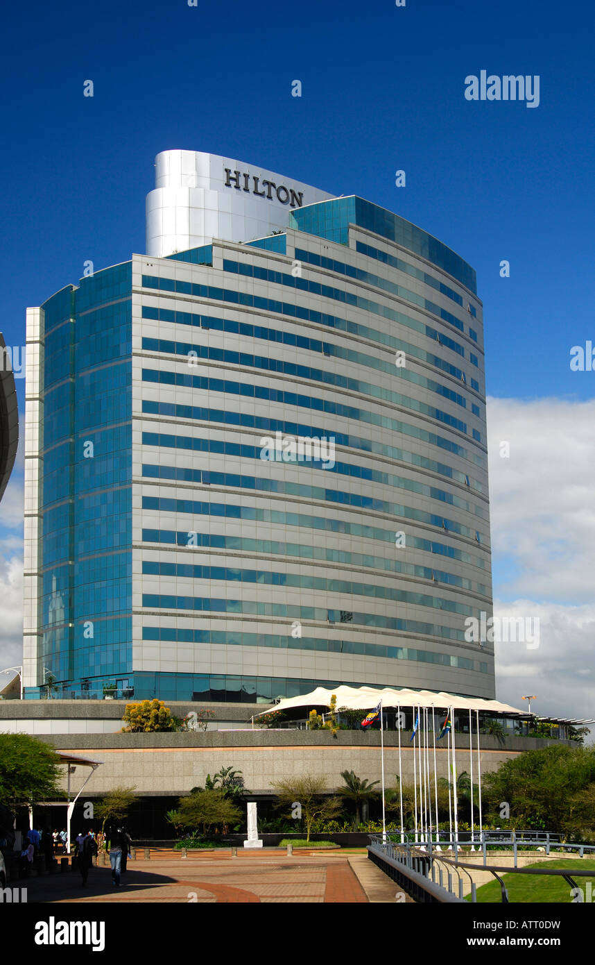 Hilton Hotel Durban Südafrika Stockfoto