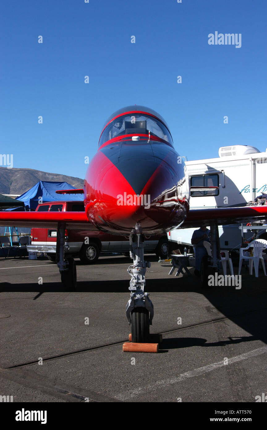 Flugzeug in Reno Air Races Reno Nevada, USA Stockfoto