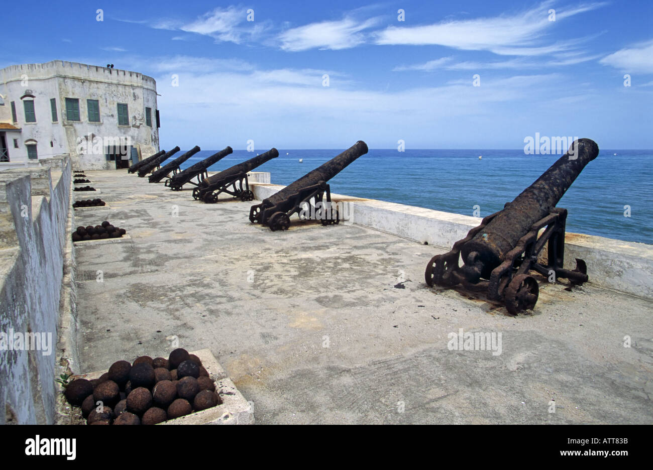 Cape Coast Castle, Ghana Stockfoto