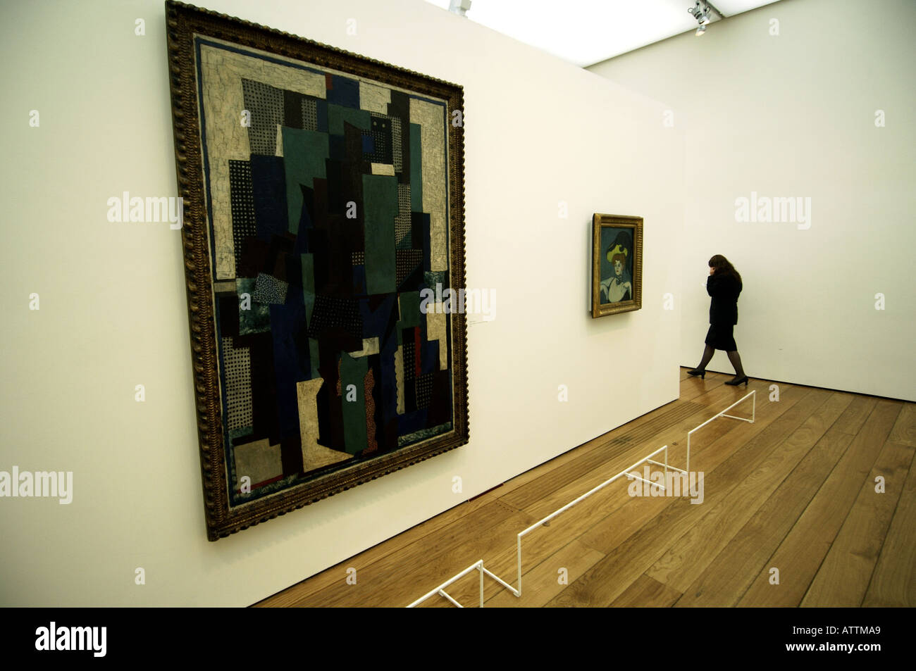 Turin Lingotto Pinacoteca Agnelli auf dem Dach der ehemaligen Fiat-Fabrik mit einem Museum für seine Kunstsammlung Stockfoto