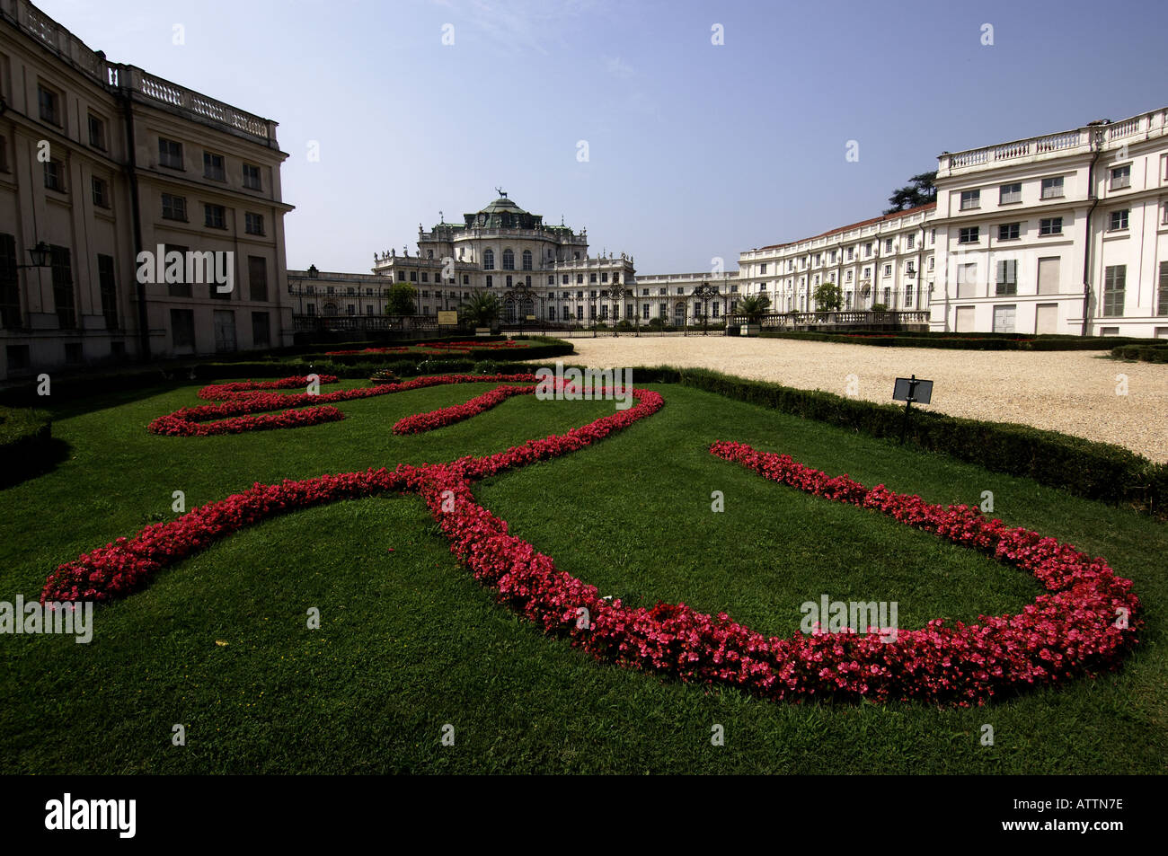 Turin Palazzina di Caccia di Stupinigi ehemaligen Savoy Jagdschloss vom Architekten Juvarra entworfen Stockfoto