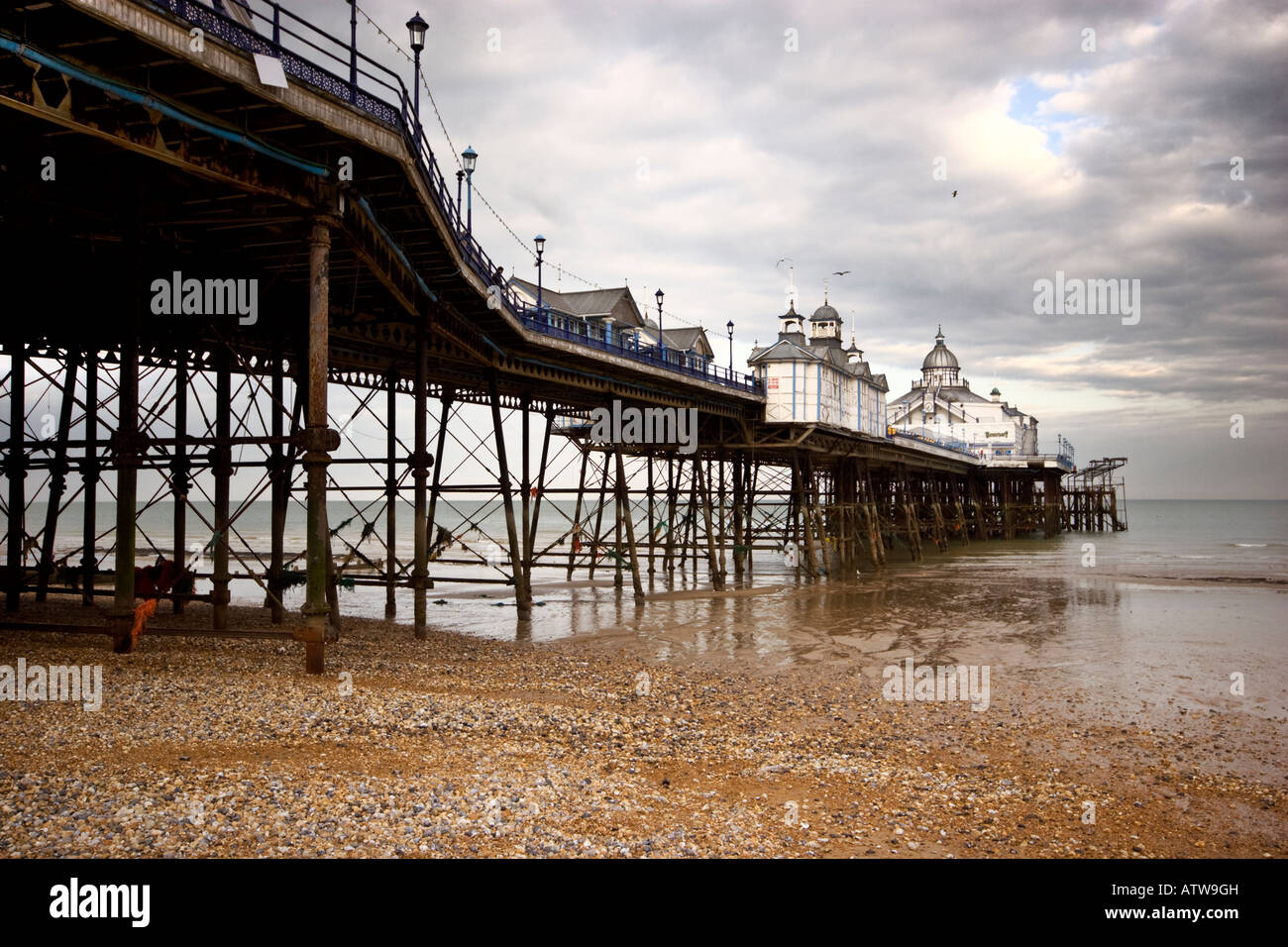 Der Pier von Eastbourne eastbourne Sussex England Großbritannien Stockfoto