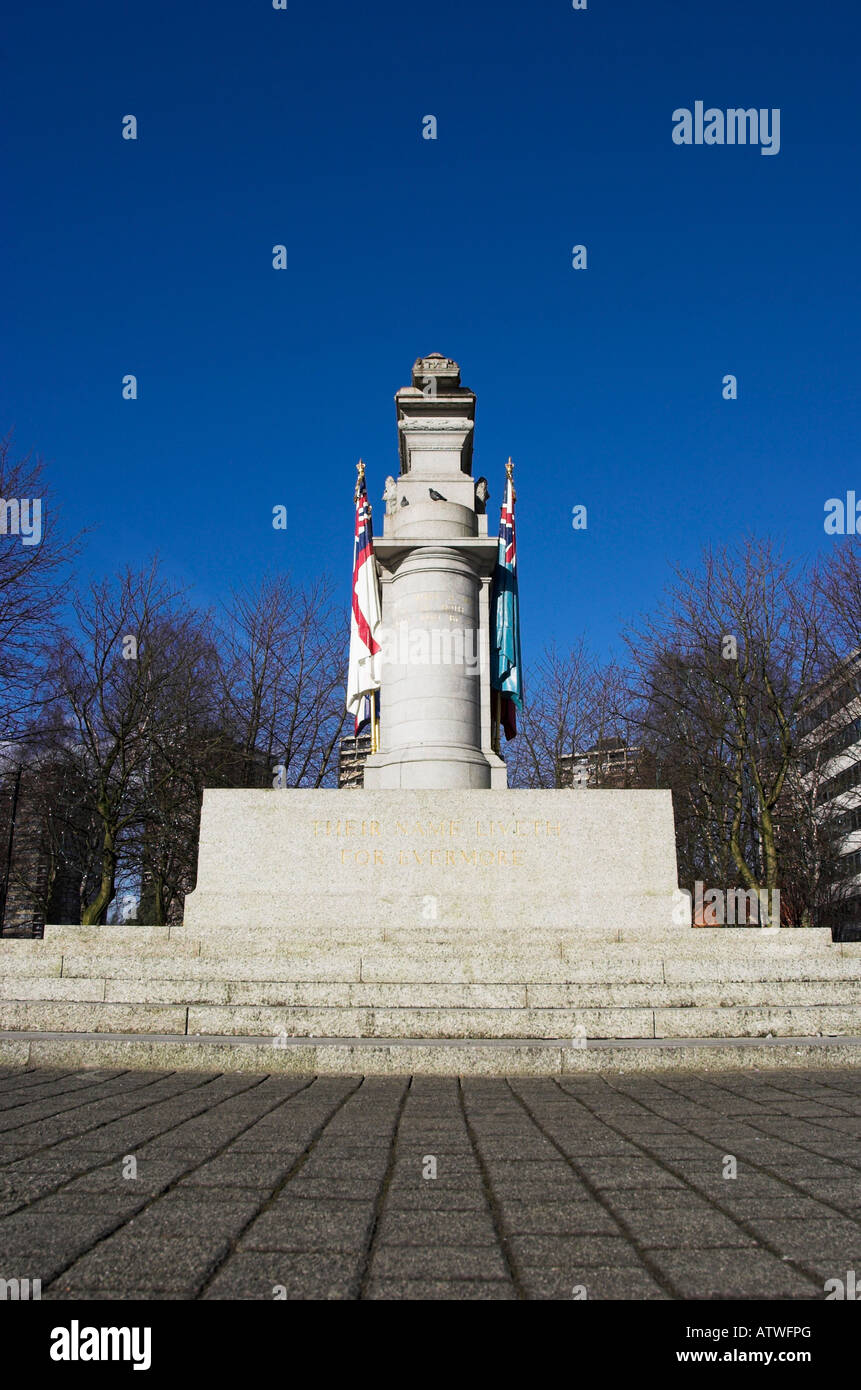Kriegerdenkmal. Rochdale, Greater Manchester, Vereinigtes Königreich. Stockfoto