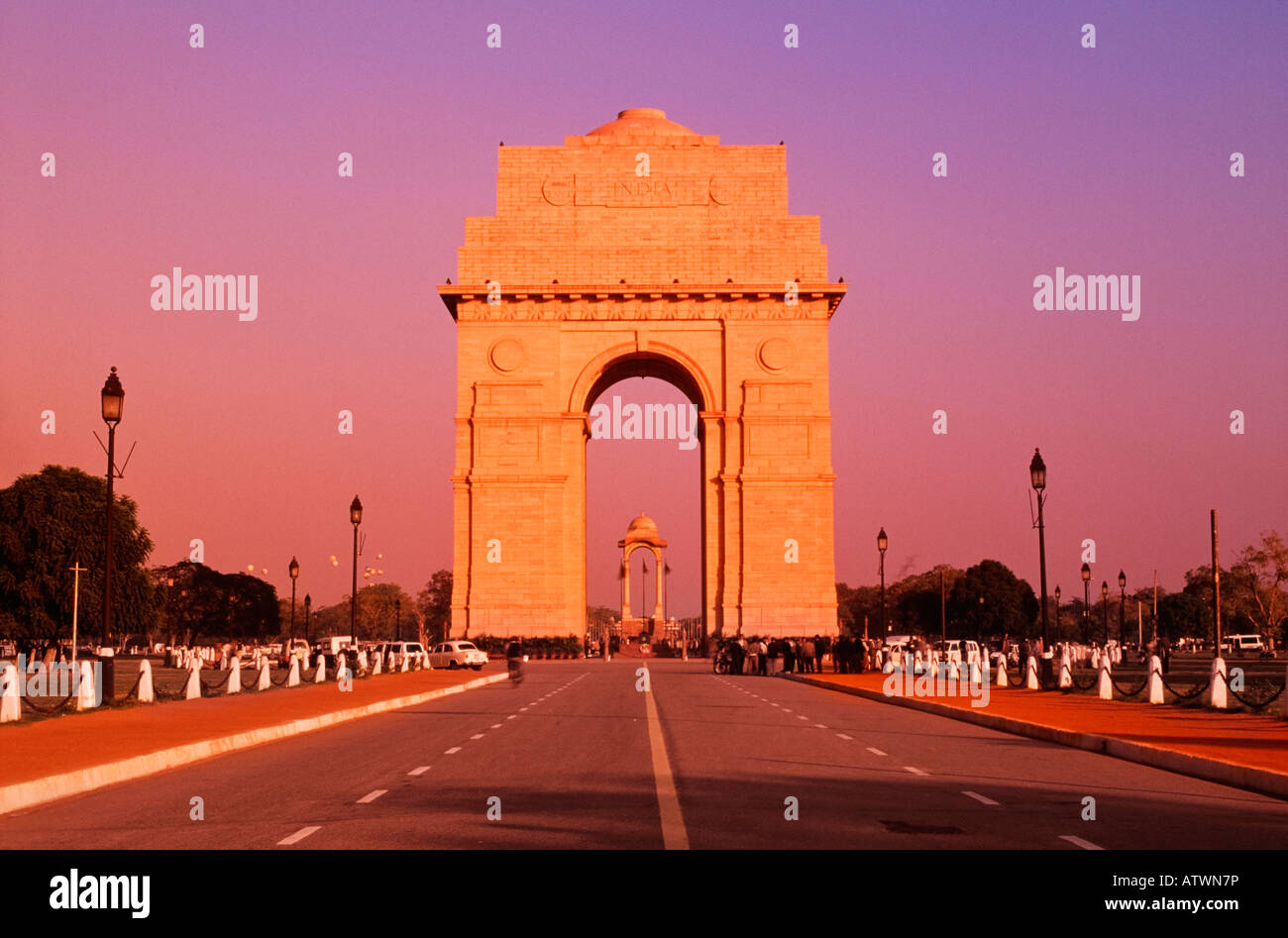 India Gate, Neu-Delhi, Indien Stockfoto