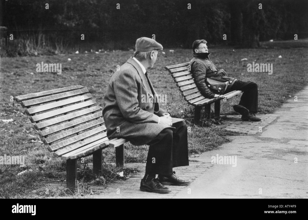 1980-Richmond-Toe-Pfad Stockfoto