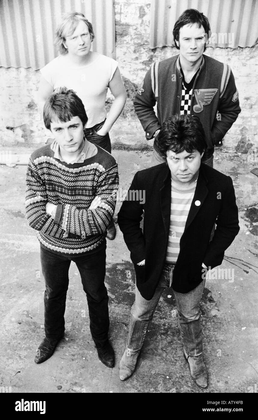 1980 Mark und die band Stockfoto