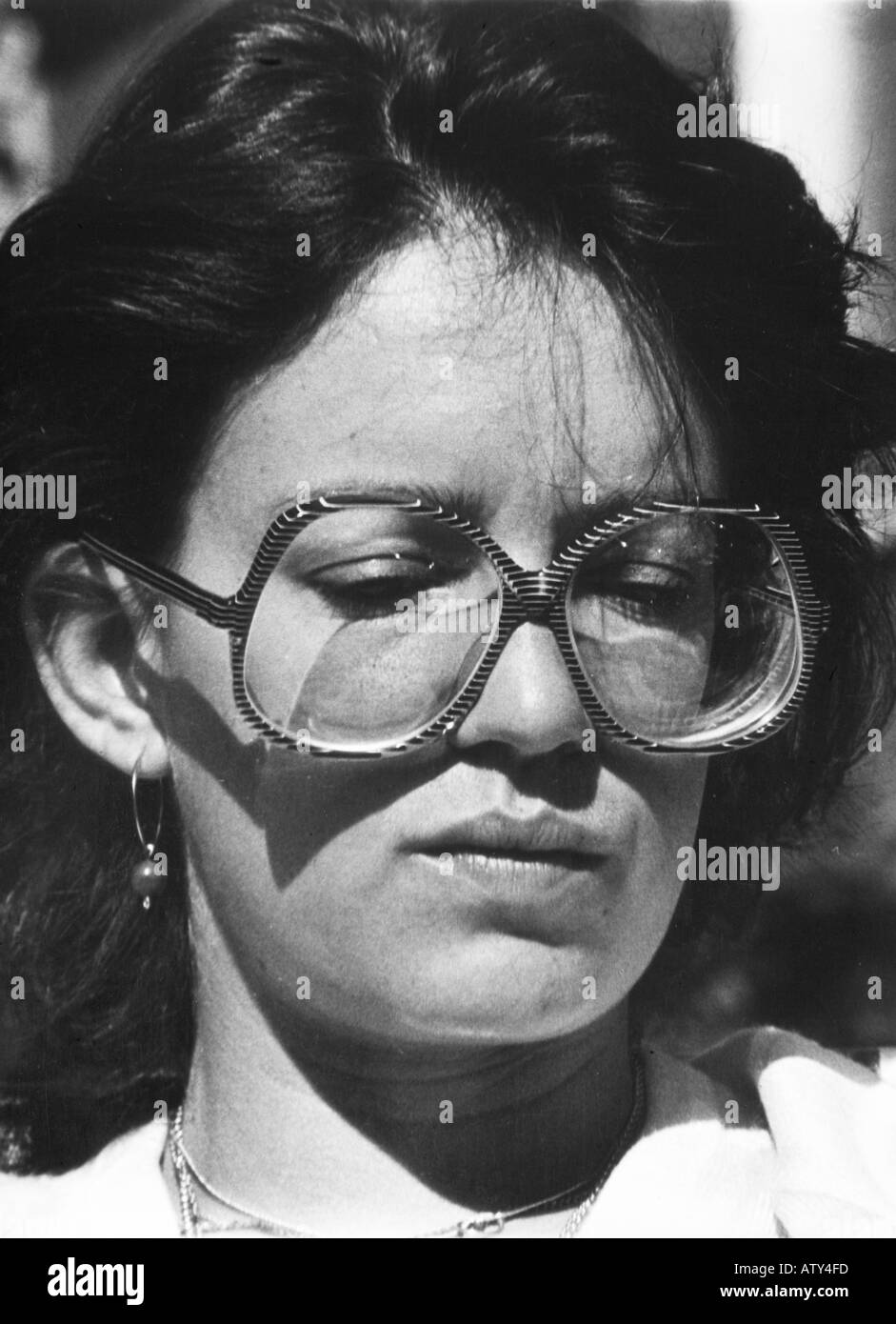 1980 Jackie Modell veröffentlicht Stockfoto