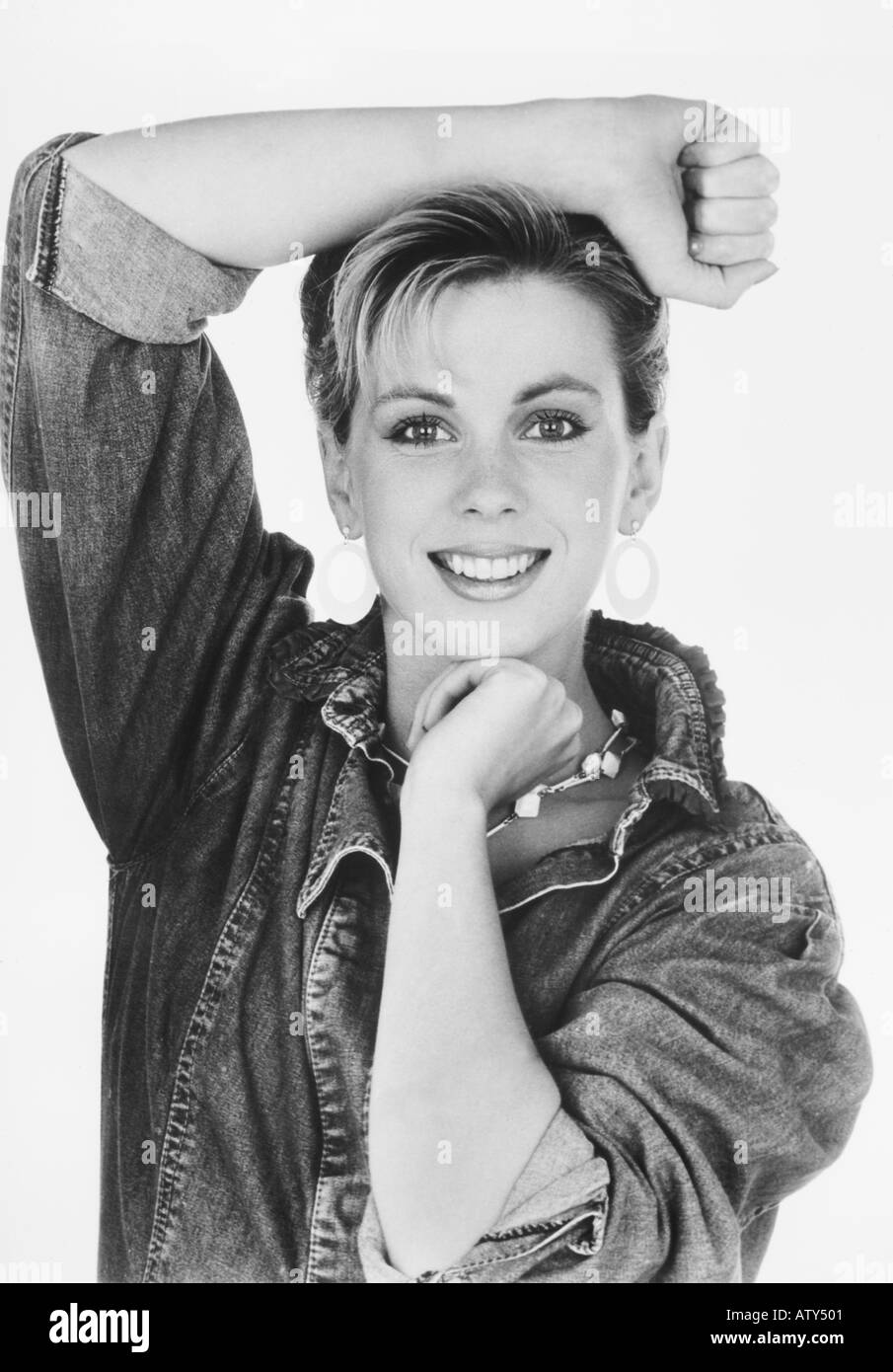 1980 Karen Modell veröffentlicht Stockfoto