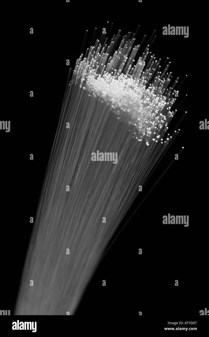 Fiber-Optics Stockfoto