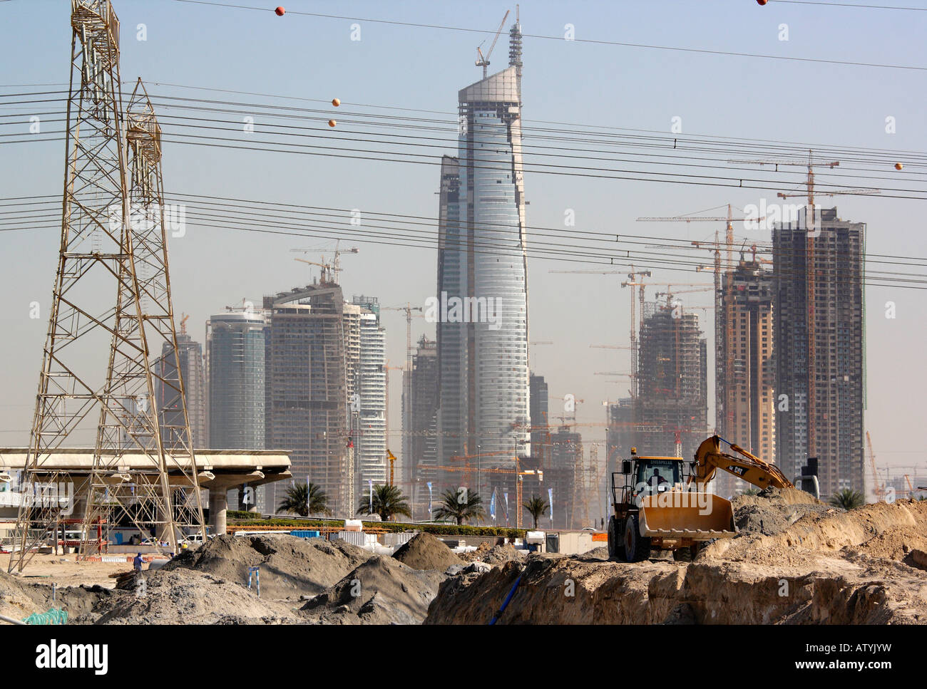 Atemberaubende Konstruktion in Dubai 2 Stockfoto