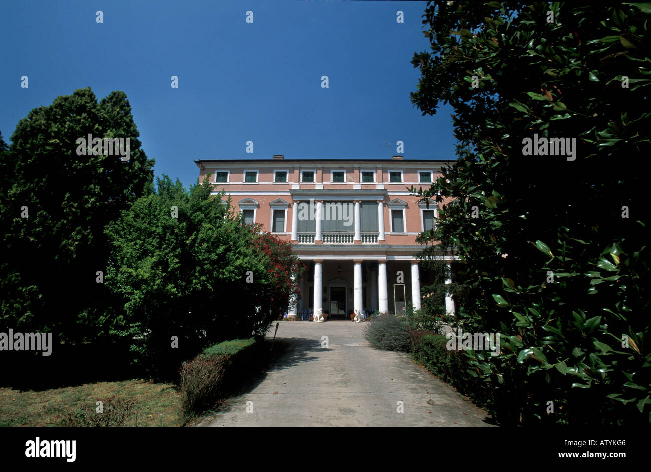 Villa Contarini Vizzini Porto Viro Veneto Italien Stockfoto
