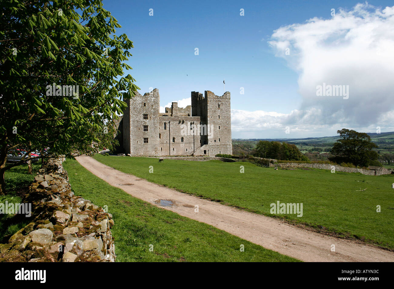 Bolton Castle, Nr. Redmire, Wensleydale, North Yorkshire. Stockfoto