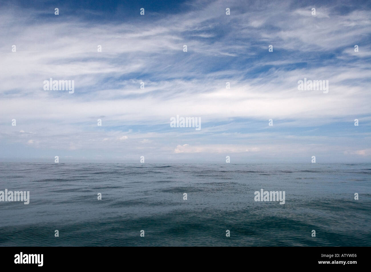 Meer und Himmel Stockfoto