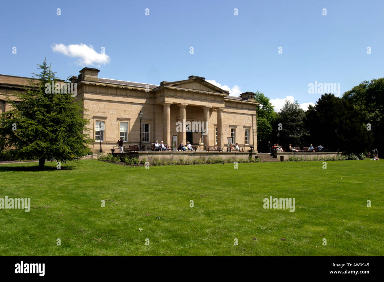 Yorkshire Museum Botanischer Garten Tempest Anderson Hall in York Stockfoto