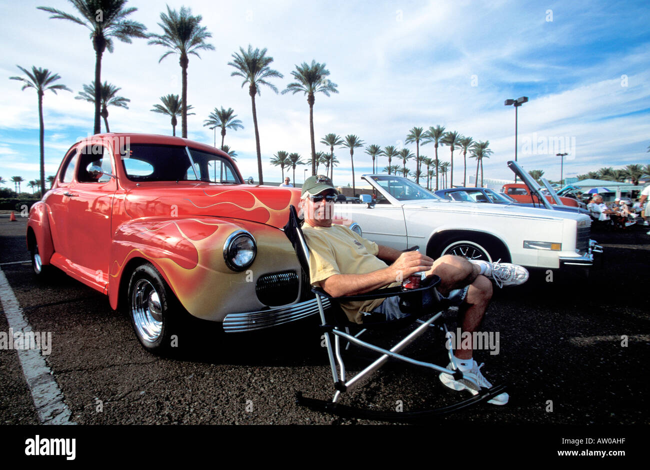 Oldtimer-Ausstellung Phoenix Arizona Vereinigte Staaten von Amerika-Nordamerika Stockfoto