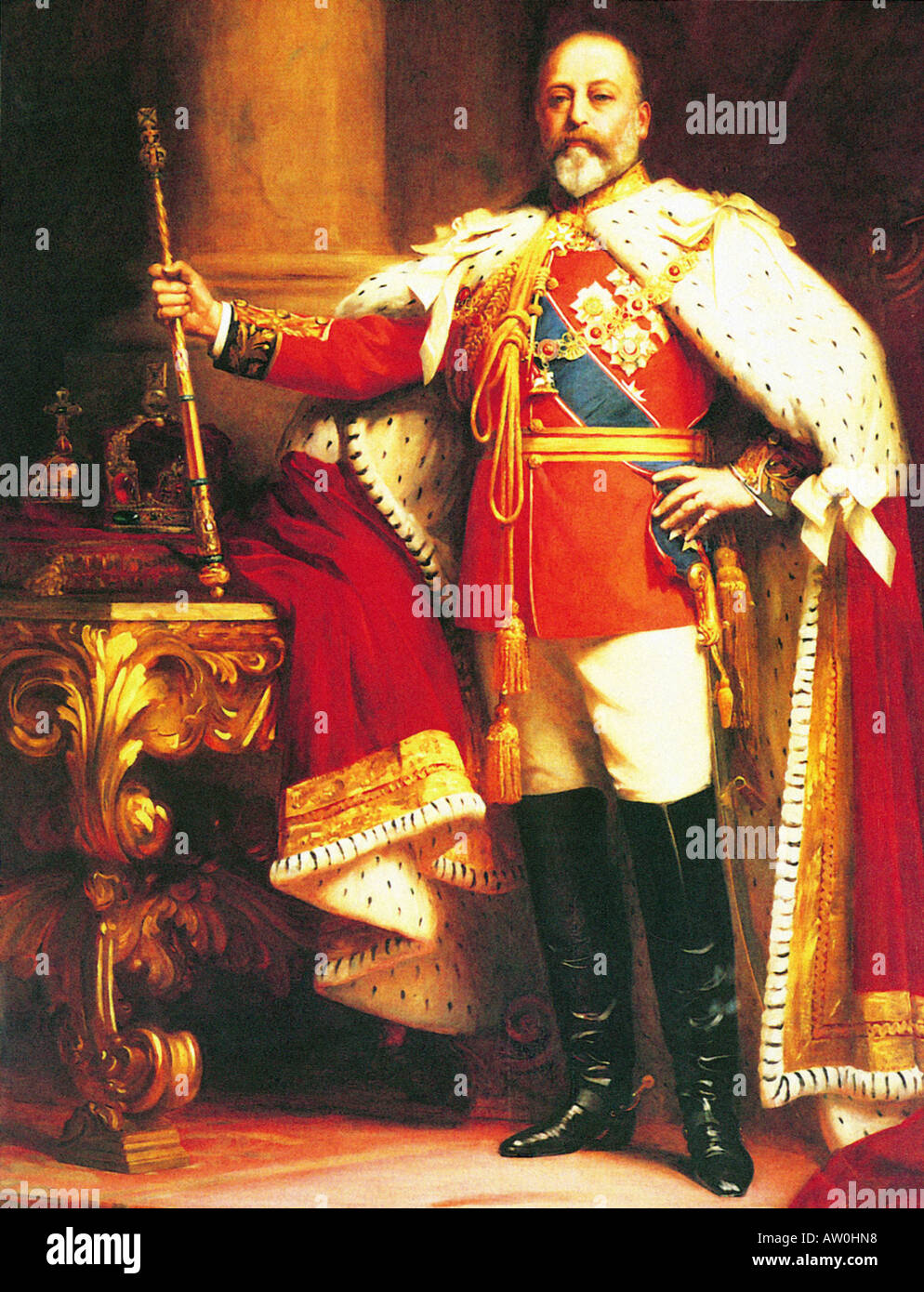 König EDWARD VIII. von Großbritannien Stockfoto