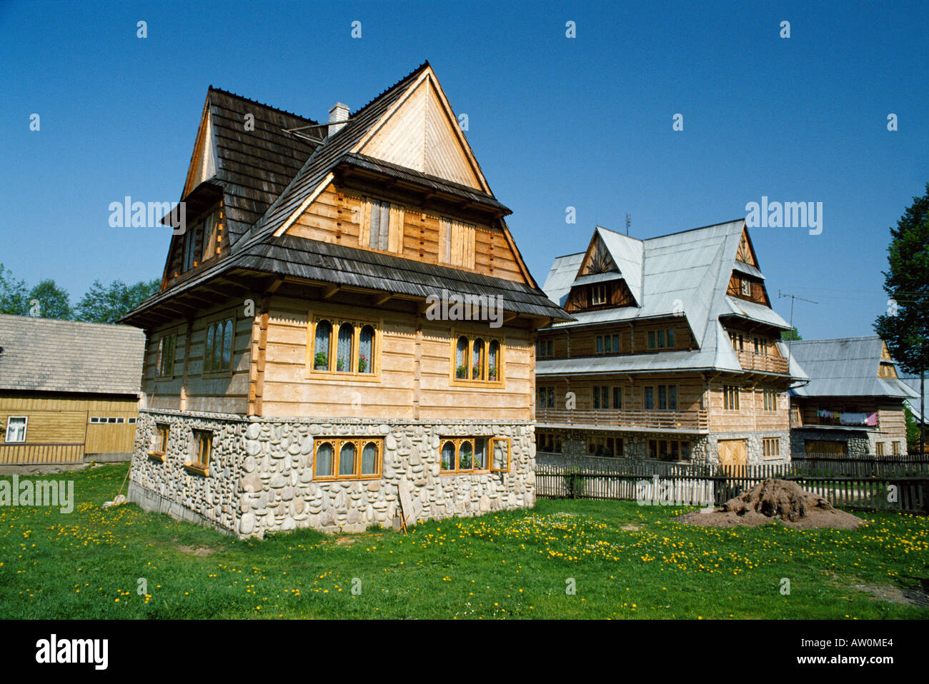 Tatra Karpaten Berge, Zakopane, Europa, Polen, Stockfoto