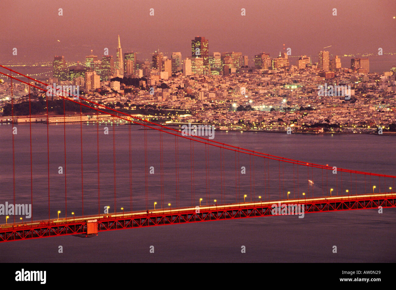 Golden Gate Bridge, San Francisco, USA Stockfoto