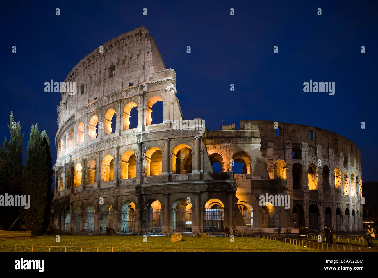 Kolosseum. Rom. Italien Stockfoto