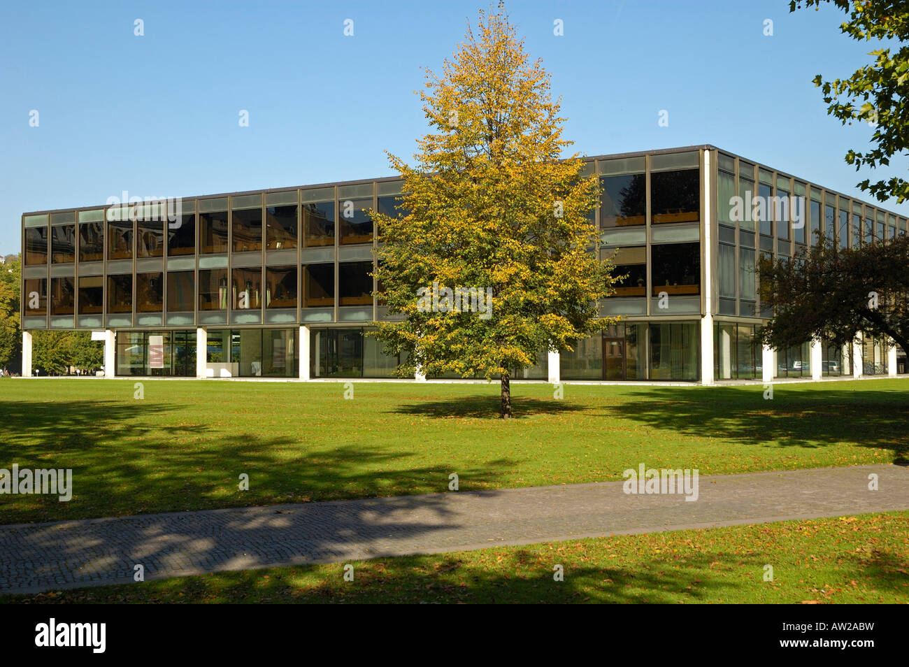 Gebäude des Landtags (Parlament) Baden-Württemberg, Stuttgart, Deutschland Stockfoto