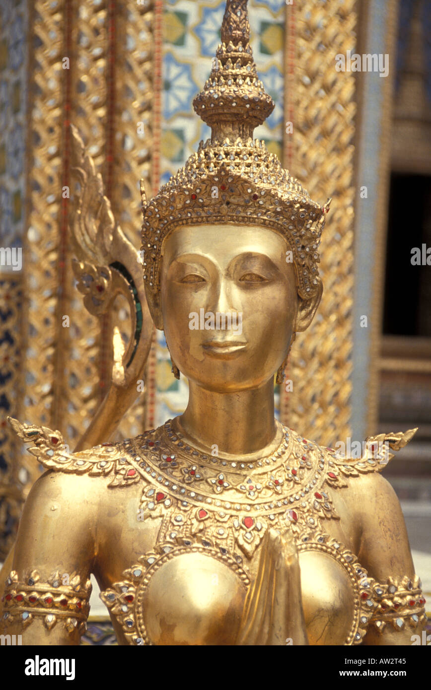 Thailand Bangkok Wat Pra Keo Kaeo Tempel des Smaragd-Buddha Stockfoto
