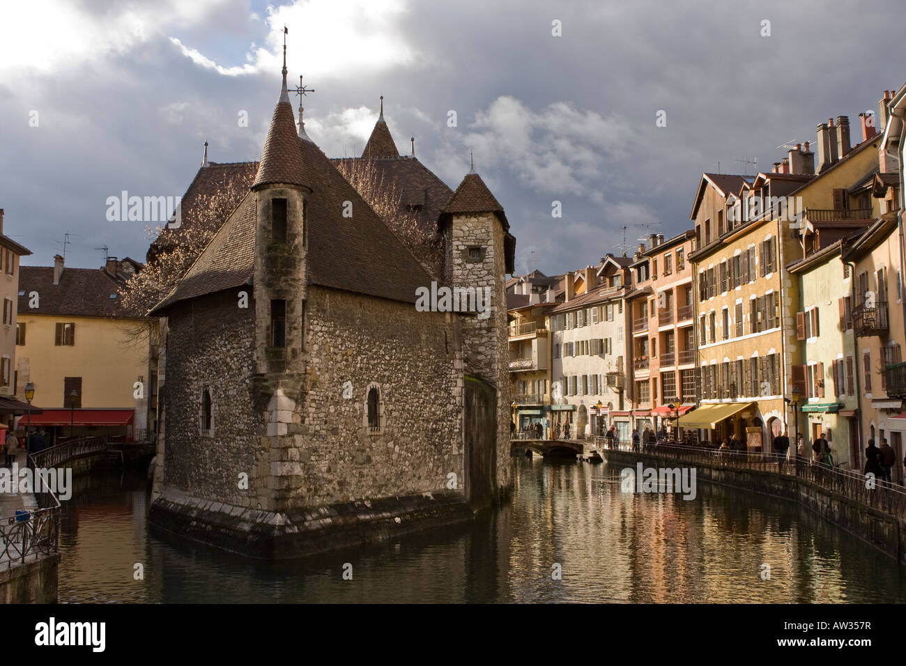 Palais de l ' Isle, "Alte Gefängnis", Annecy, Frankreich Stockfoto