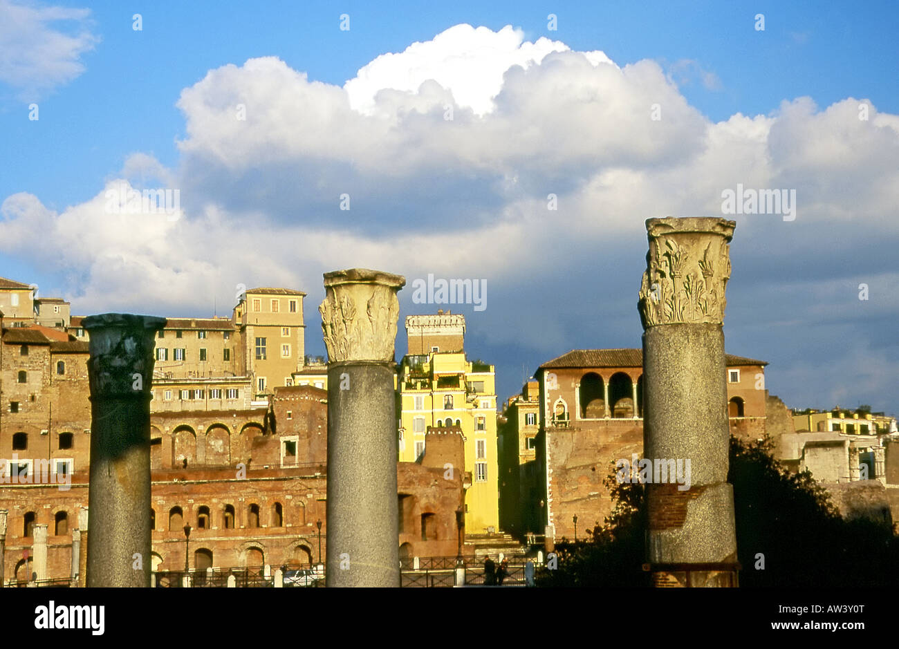Foro Traiano Rom Italien Stockfoto
