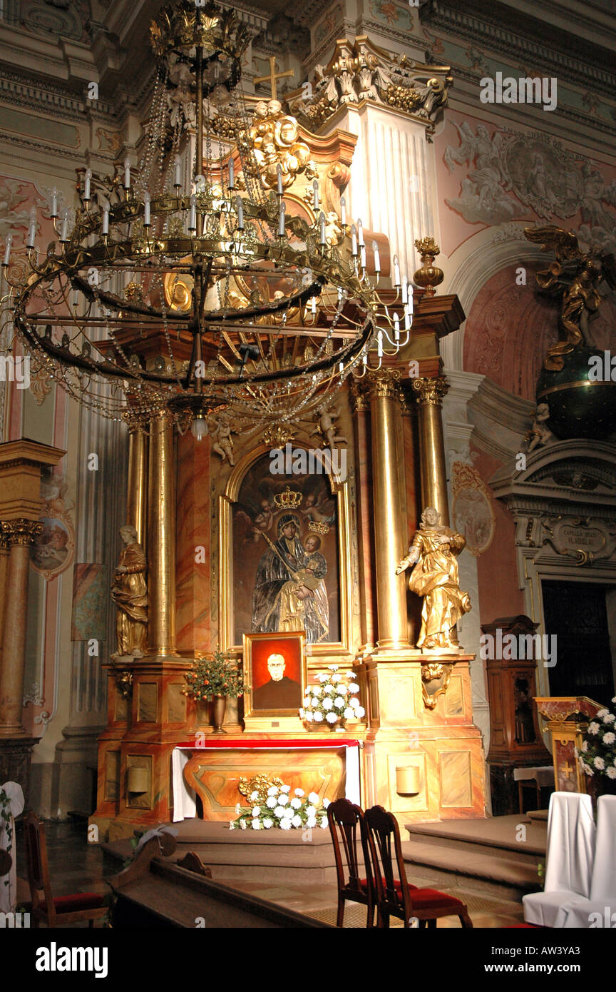 St. Anna-Kirche in Warschau, Polen Stockfoto