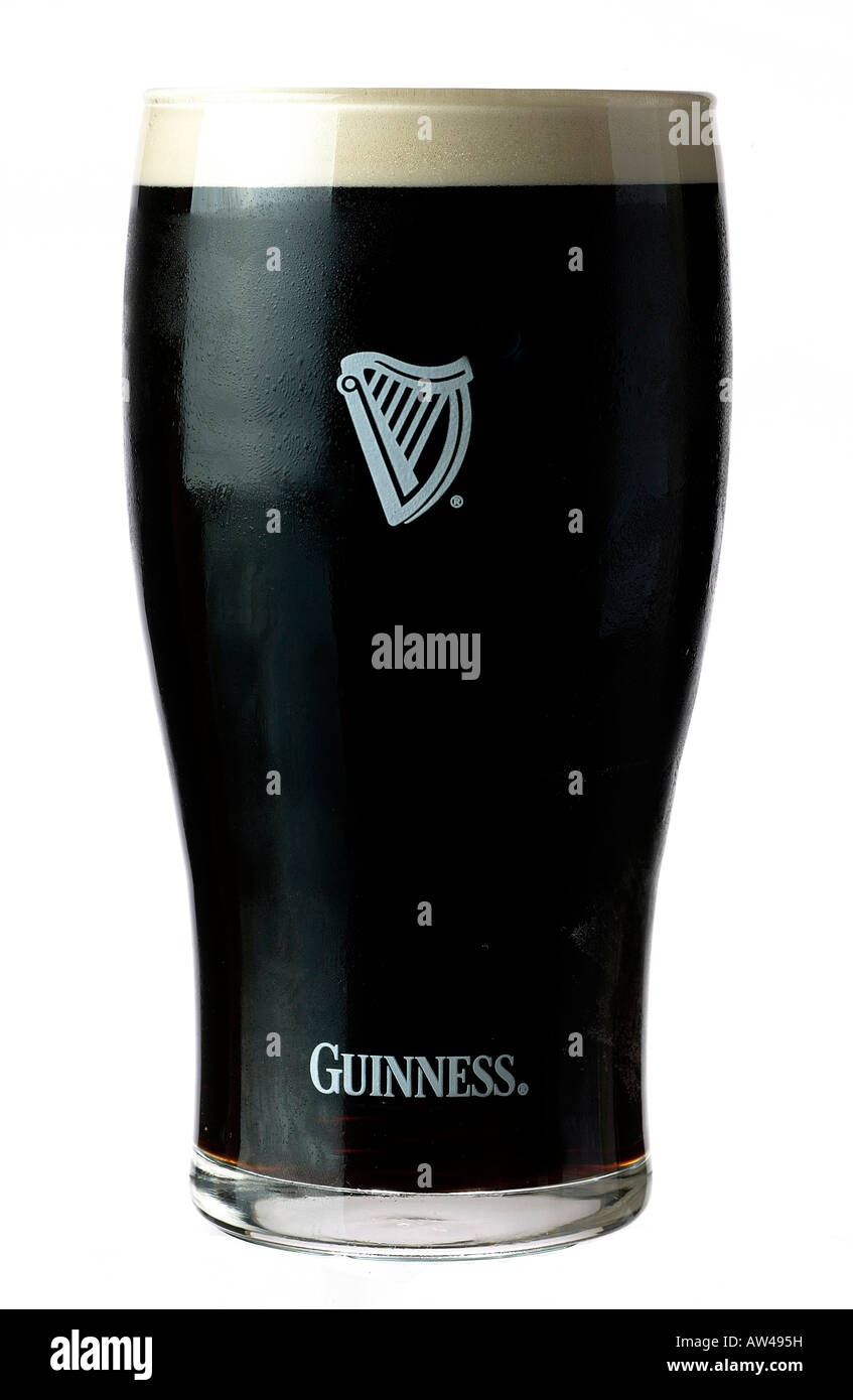 Pint Guinness Stockfoto