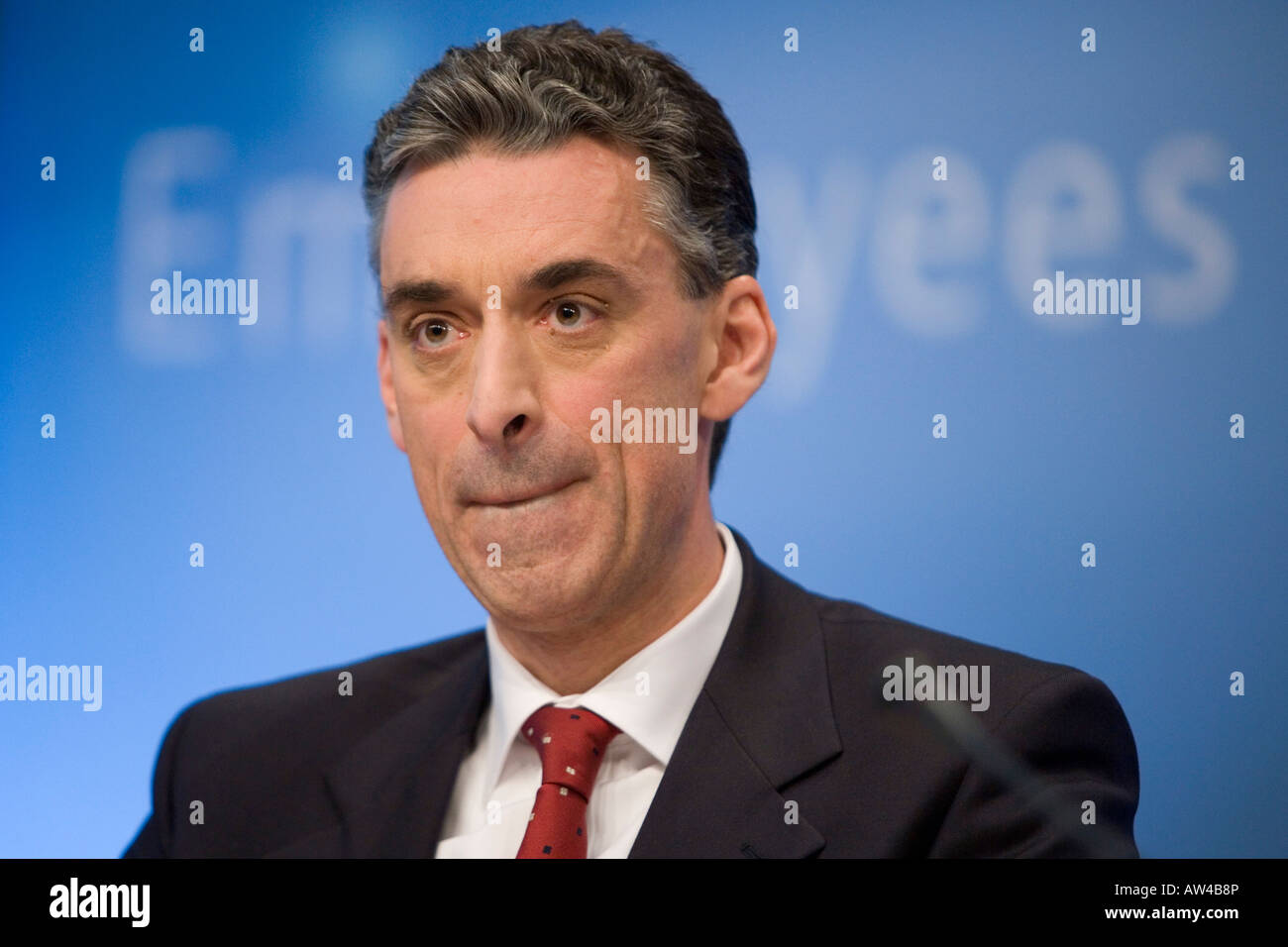 Frank Appel CEO von Deutsche Post World Net Stockfoto