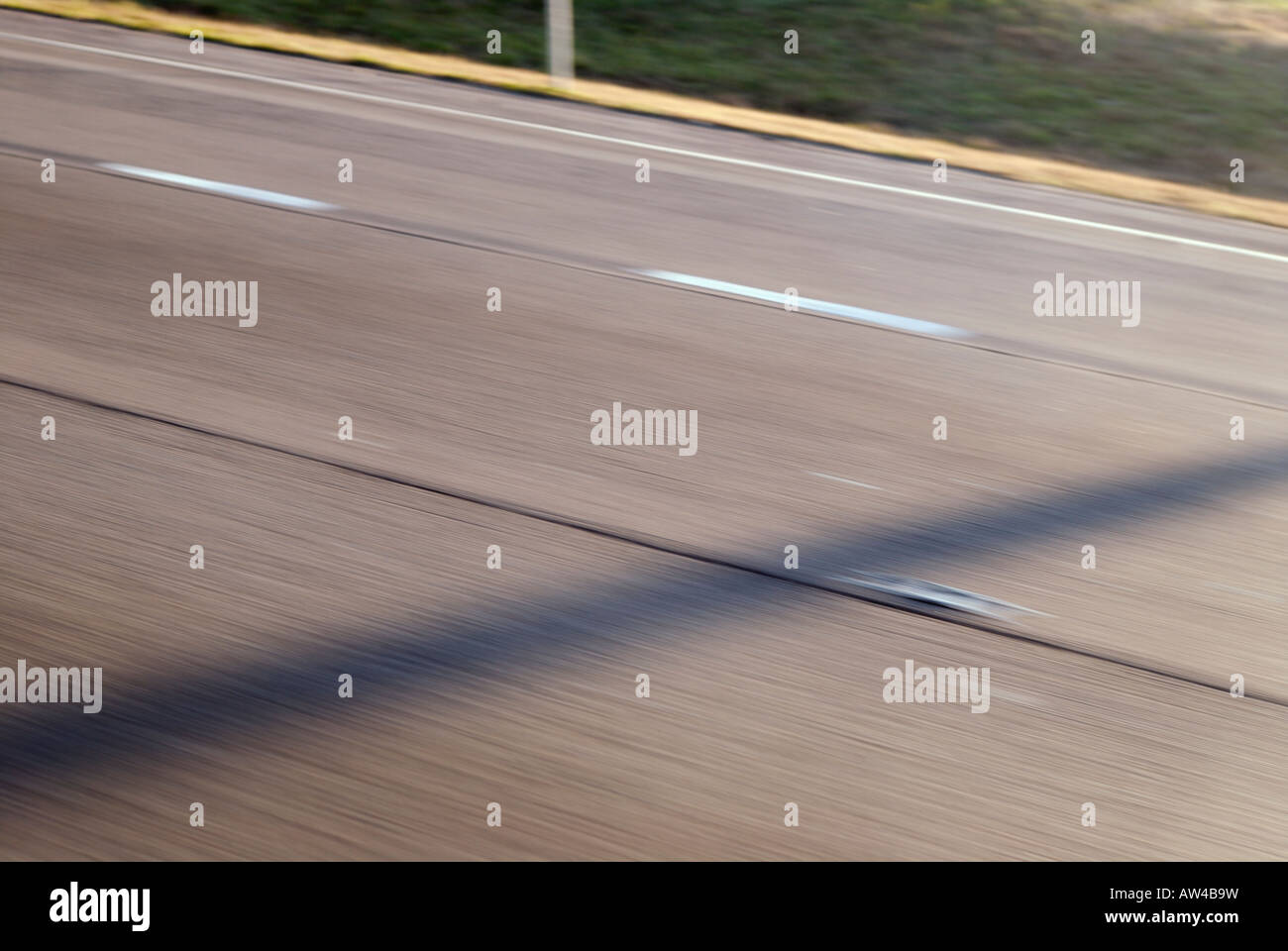 lange driving Reise Stockfoto