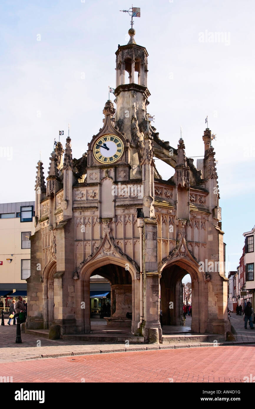 Historischer Markt-Kreuz in Chichester, West Sussex, England Stockfoto