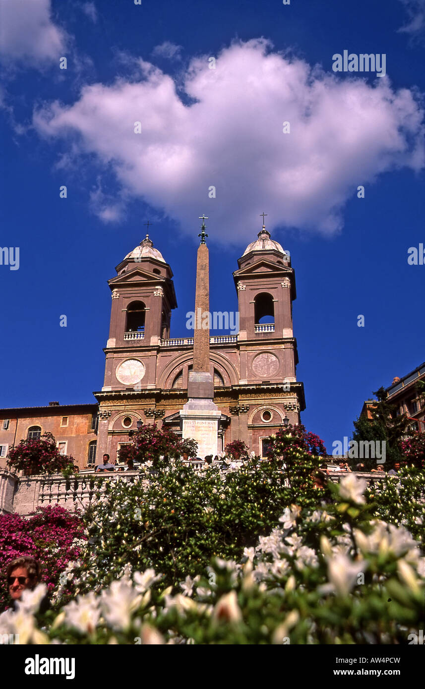Piazza di Spagna (Spanische Treppe) Rom Italien Stockfoto