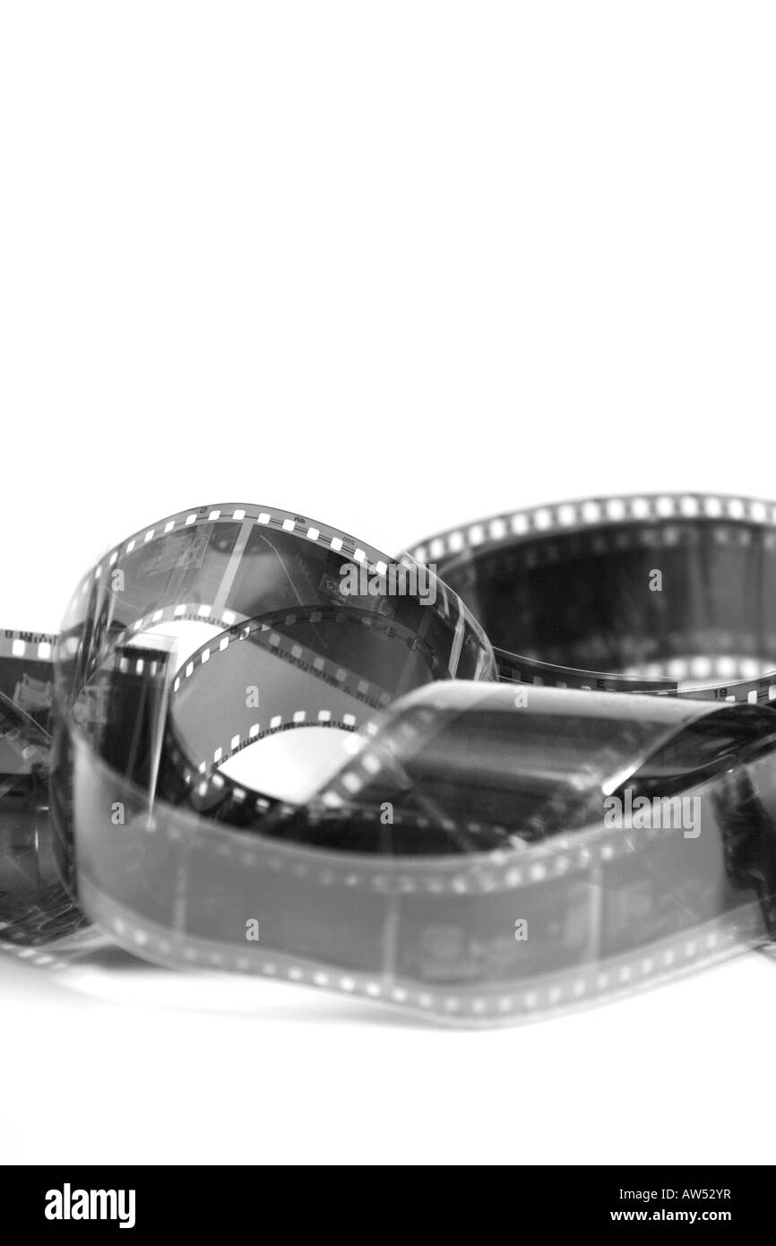 Schwarz / weiß FIlm Stockfoto