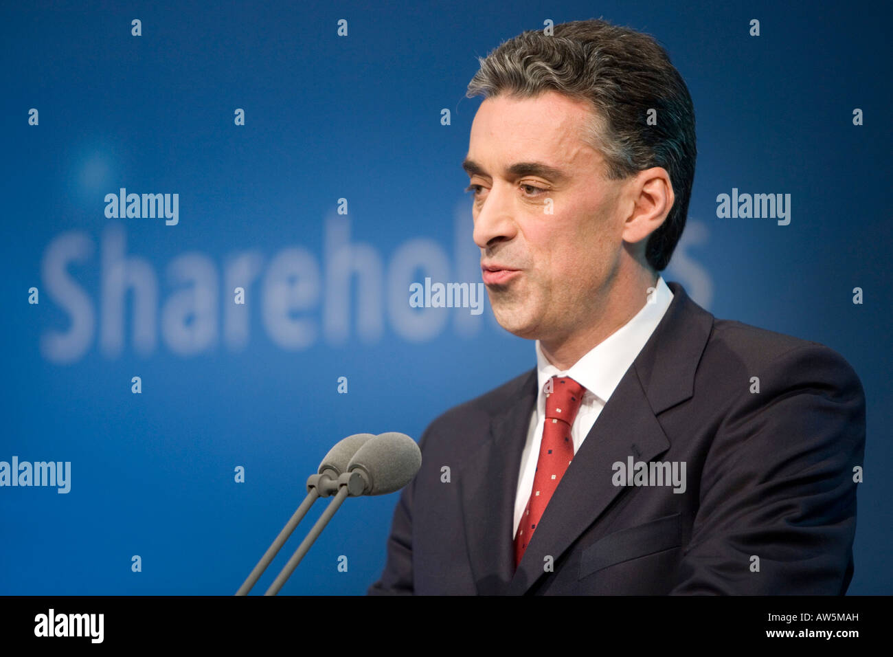 Frank Appel CEO von Deutsche Post World Net Stockfoto