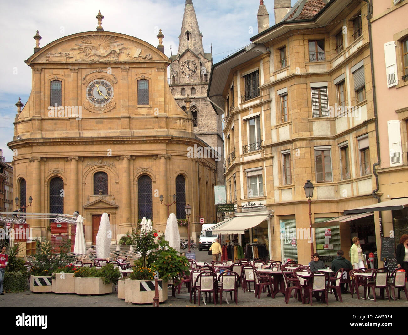 AJD46540, Schweiz, Europa, Waadt, Yverdon-Les-Bains Stockfoto