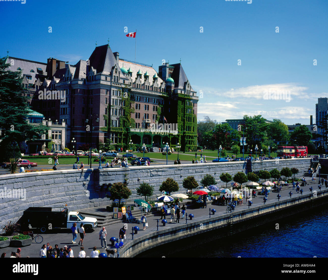 Kaiserin Hafen Hotel, Vancouver Island, Victoria, Britisch-Kolumbien, Kanada. Foto: Willy Matheisl Stockfoto