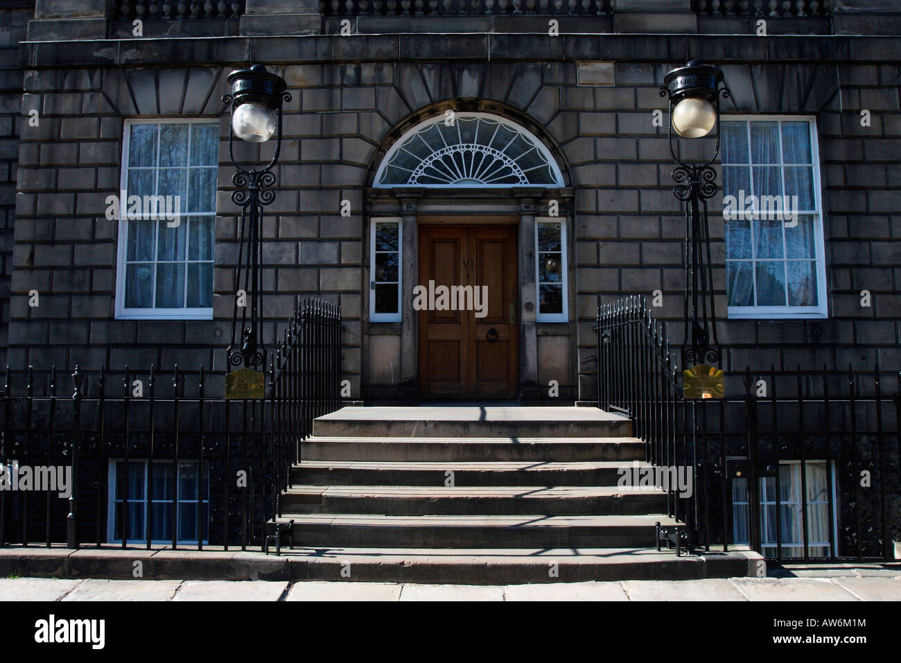 Bute Haus, Amtssitz von erster Minister von Schottland Stockfoto