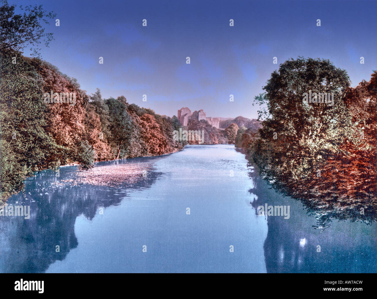 Doune Castle Schottland Stockfoto