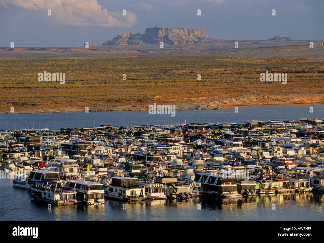 Hausboote am Lake Powell Stockfoto